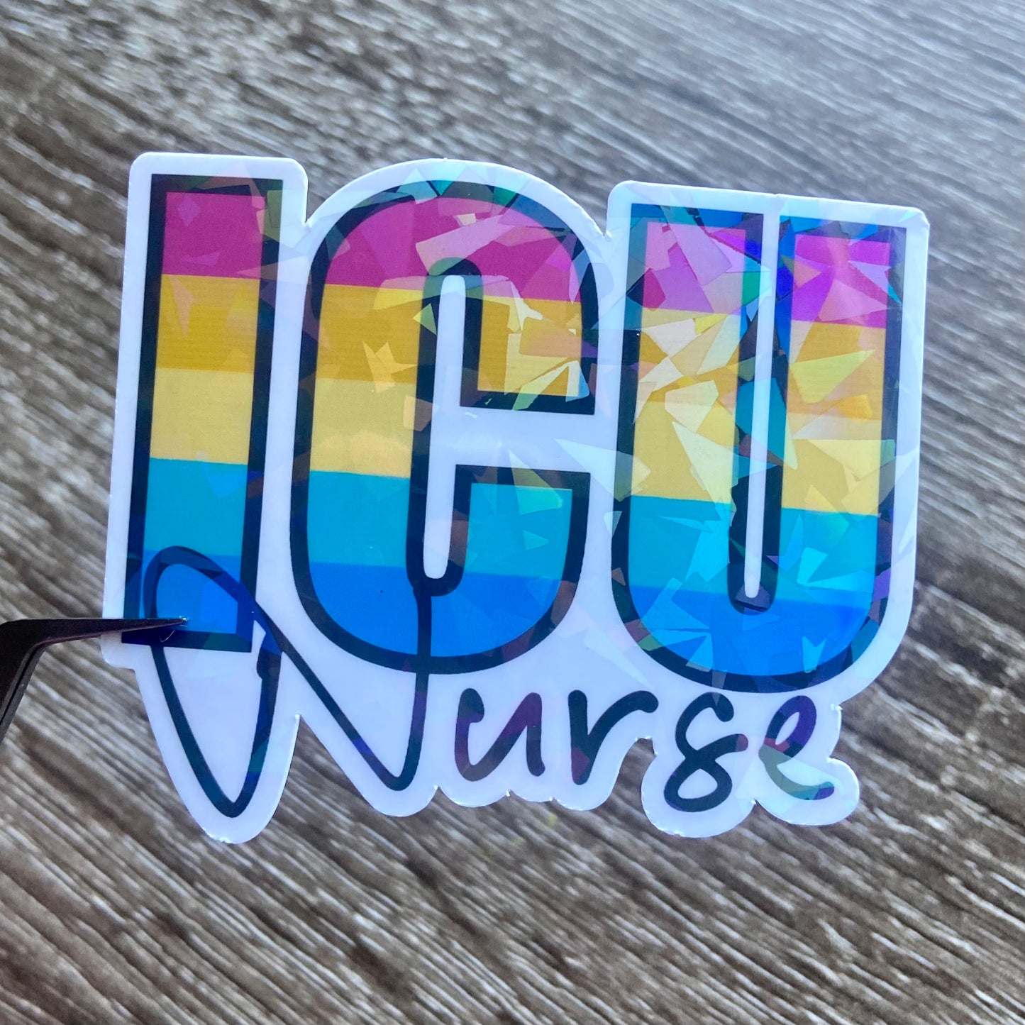 Multicolored ICU Nurse