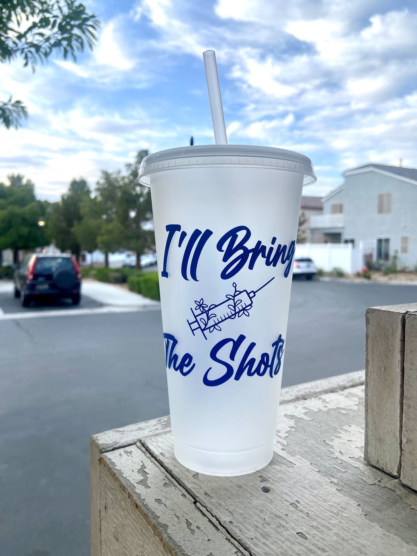 I'll Bring The Shots, Cup