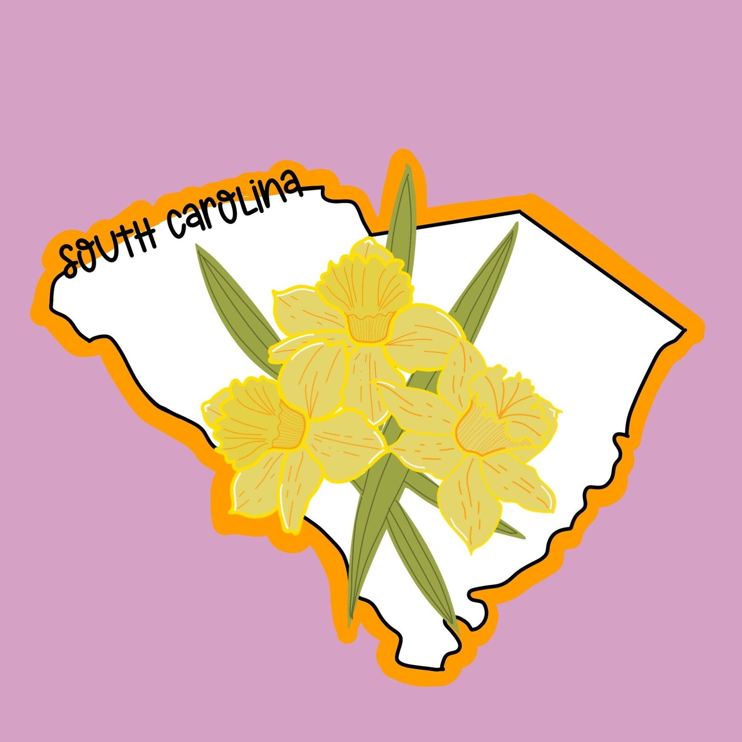 South Carolina Sticker