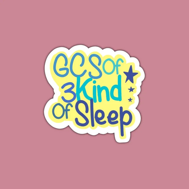 GCS of 3 Sticker