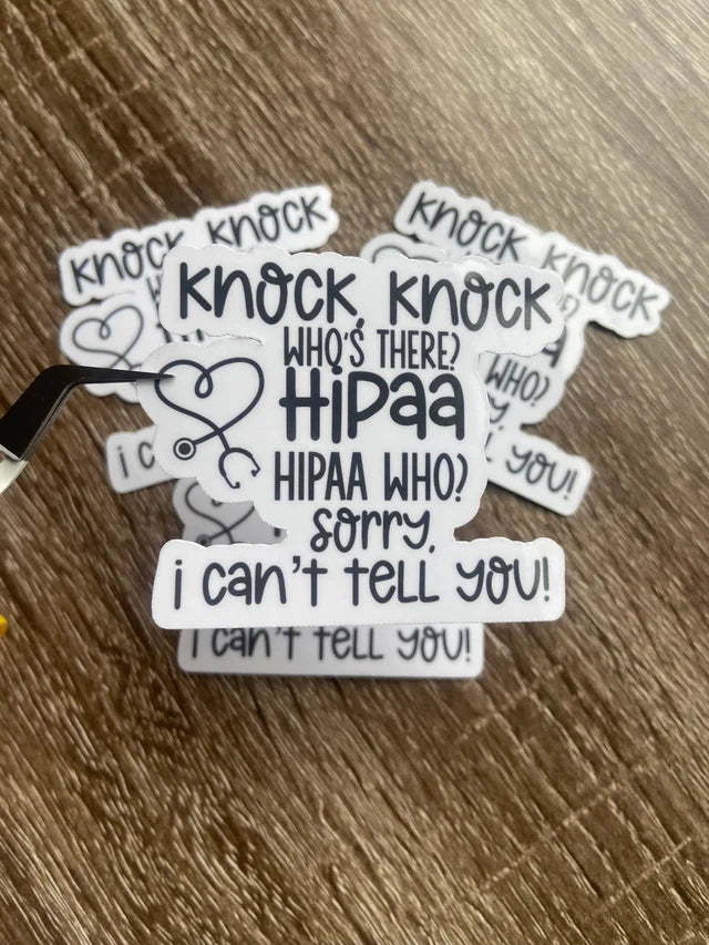 Knock Knock HIPAA