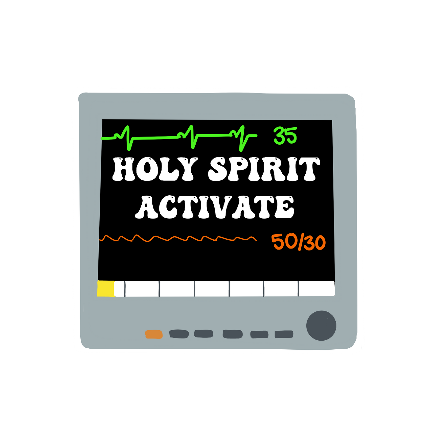 Holy Spirit Activate Sticker