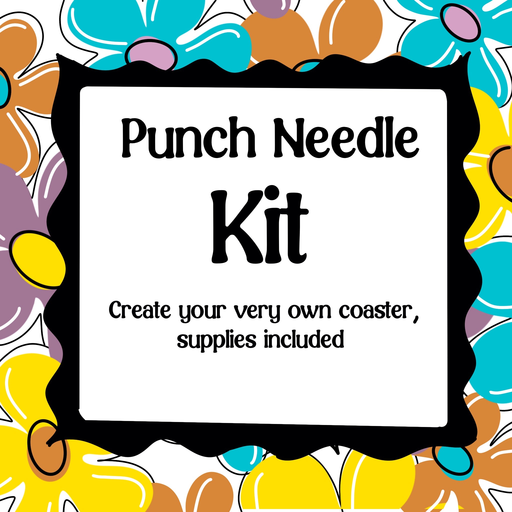 Punch Needle Kit (specify design on 2nd photo) – Megan Ceron Designs