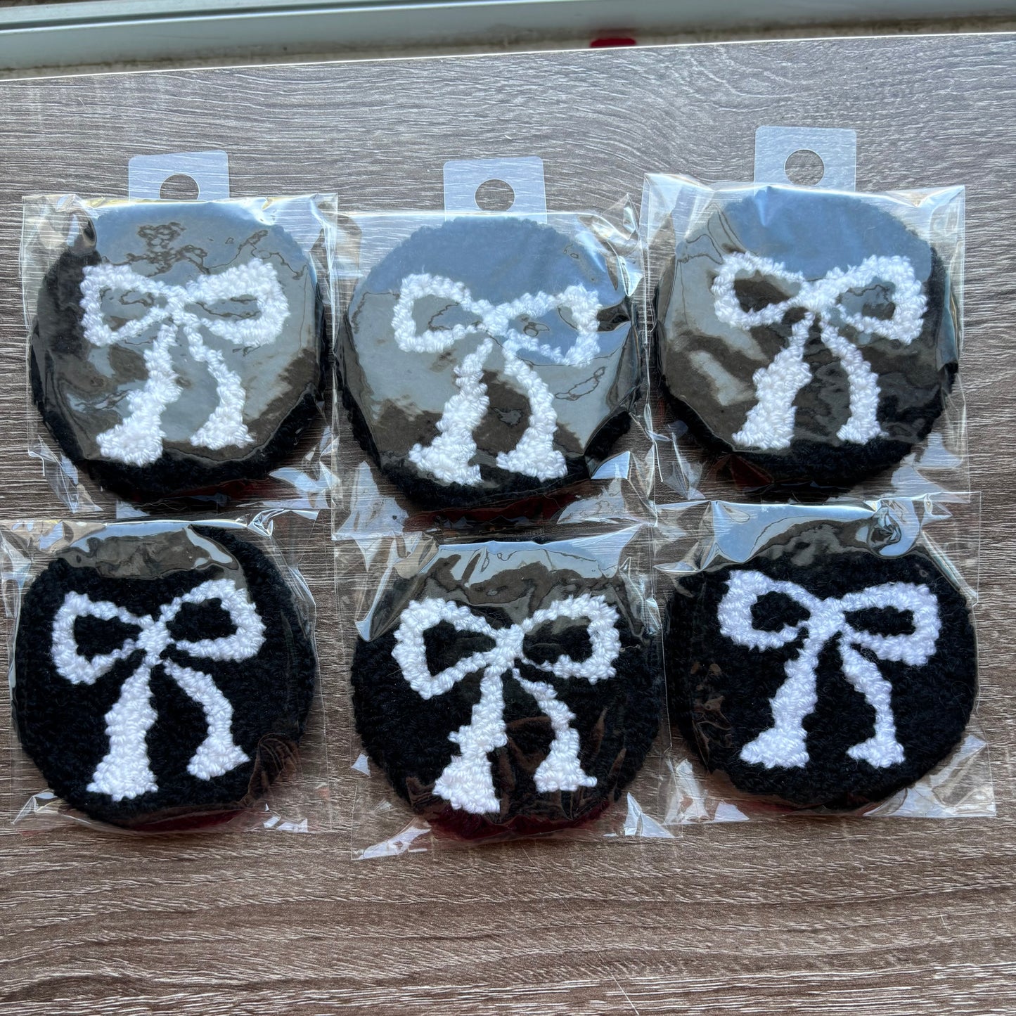 Black and White Bow