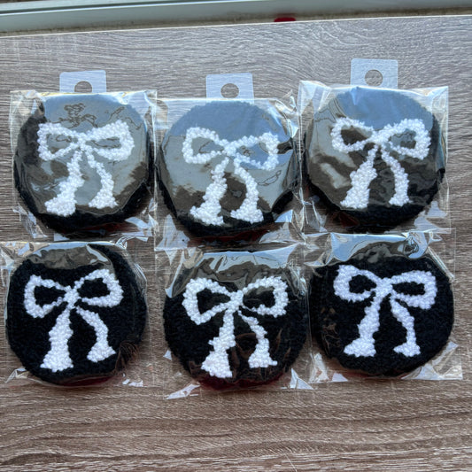 Black and White Bow