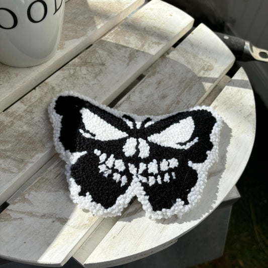 Butterfly Skull Coaster