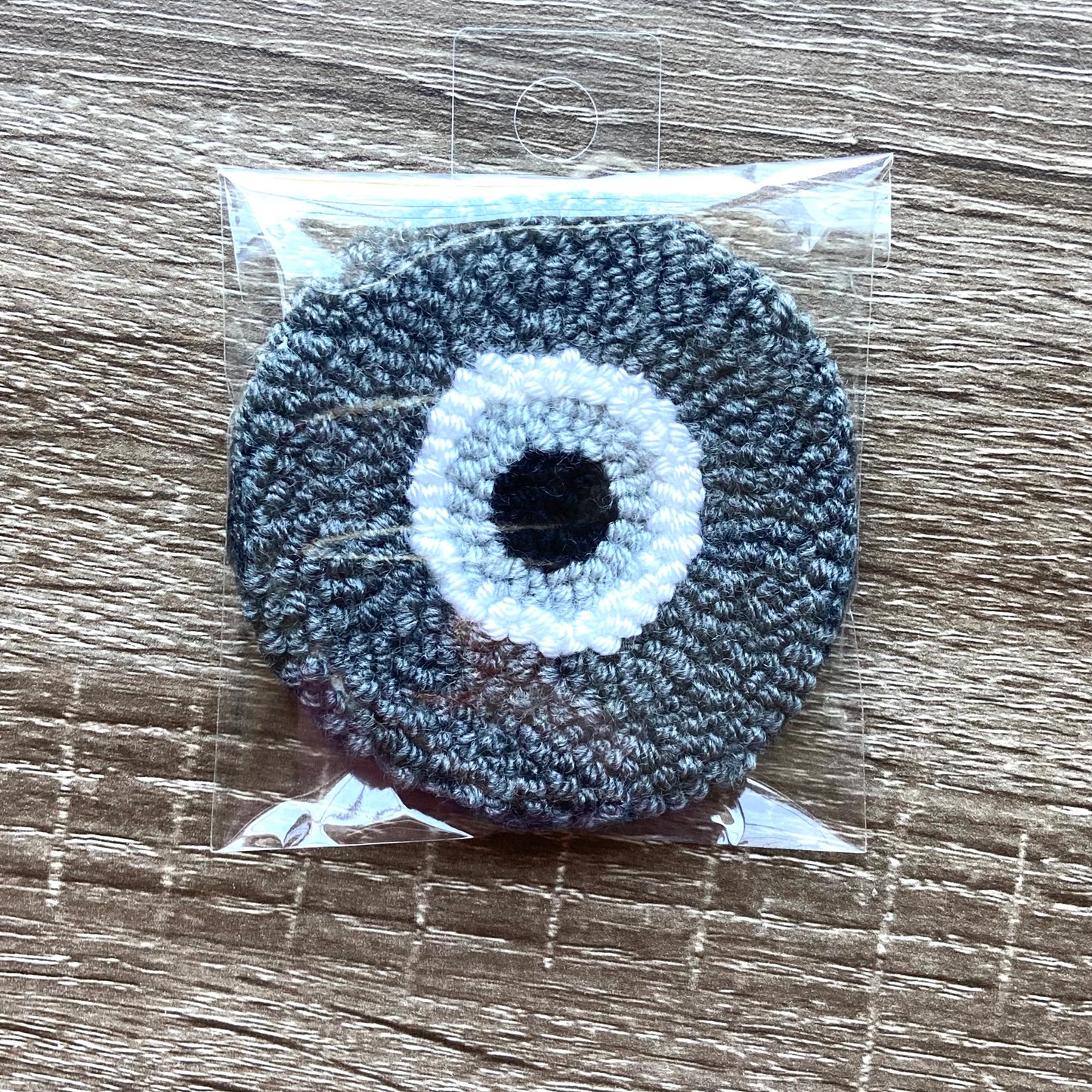 Gray Evil Eye Coaster