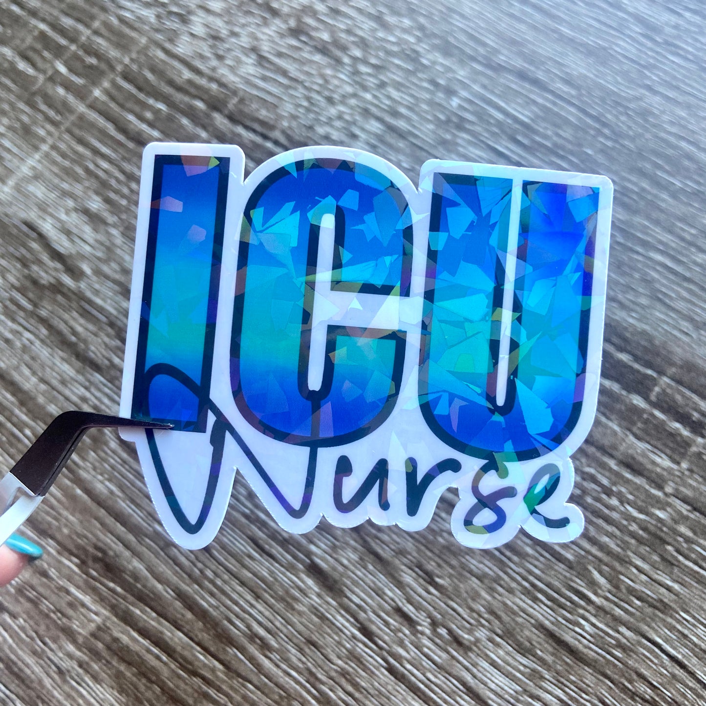 Blue ICU Nurse