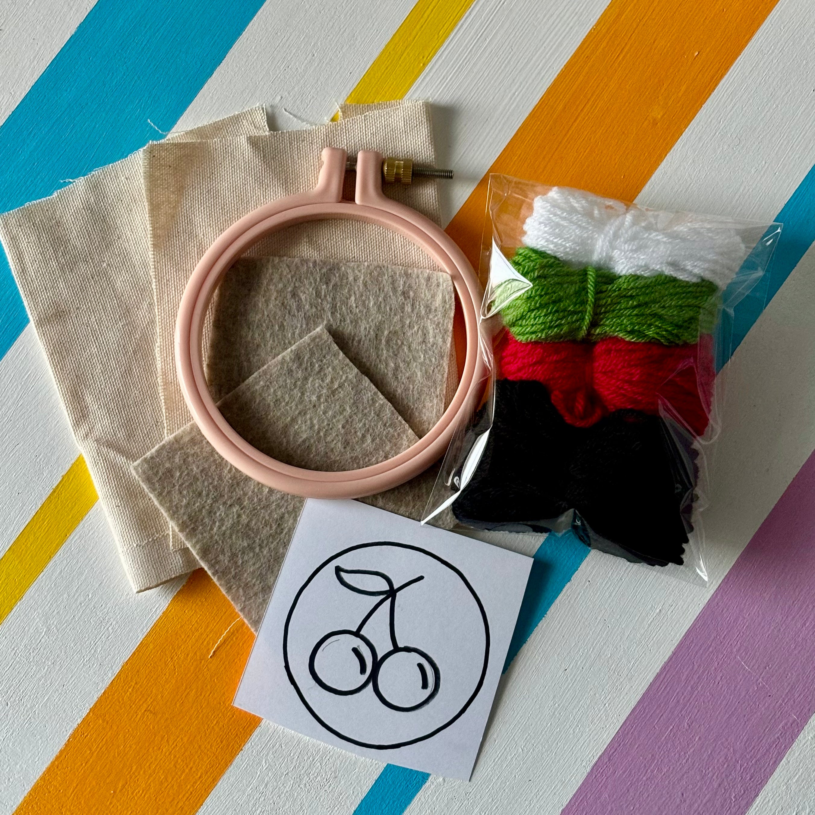 Punch Needle Kit (Car Coaster) – Megan Ceron Designs