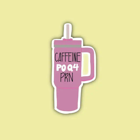 Caffeine PO Q4 PRN Sticker